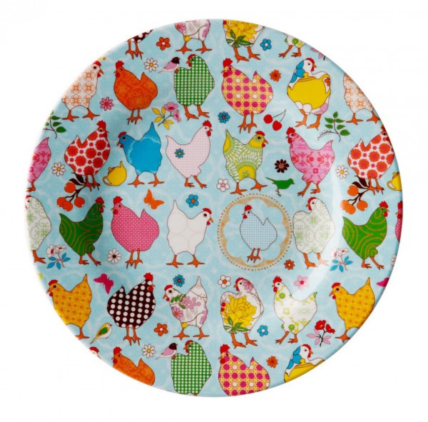 Teller Style Hühner