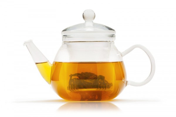 Glas-Teekännchen